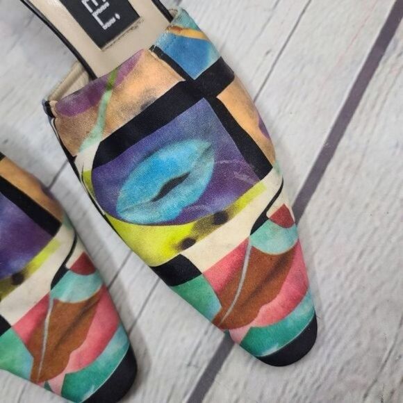 Vintage 80s 90s Vaneli Lip Pop Art Heels - Picture 14 of 15